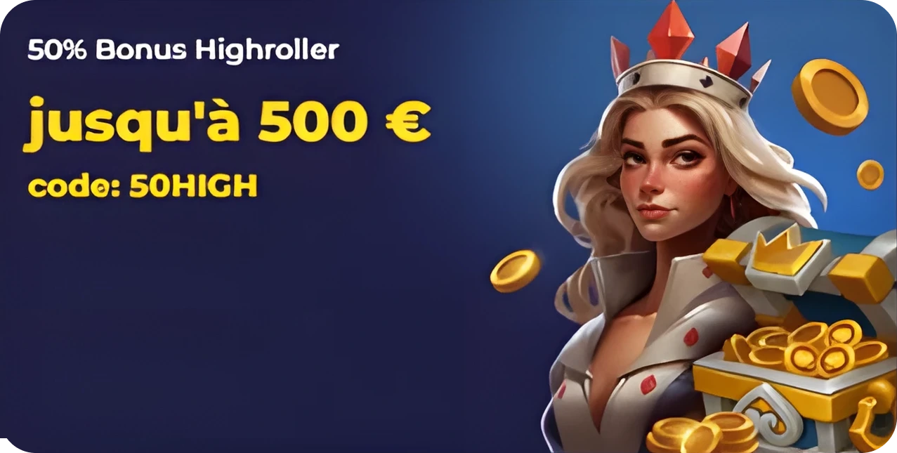 50 Bonus Highroller